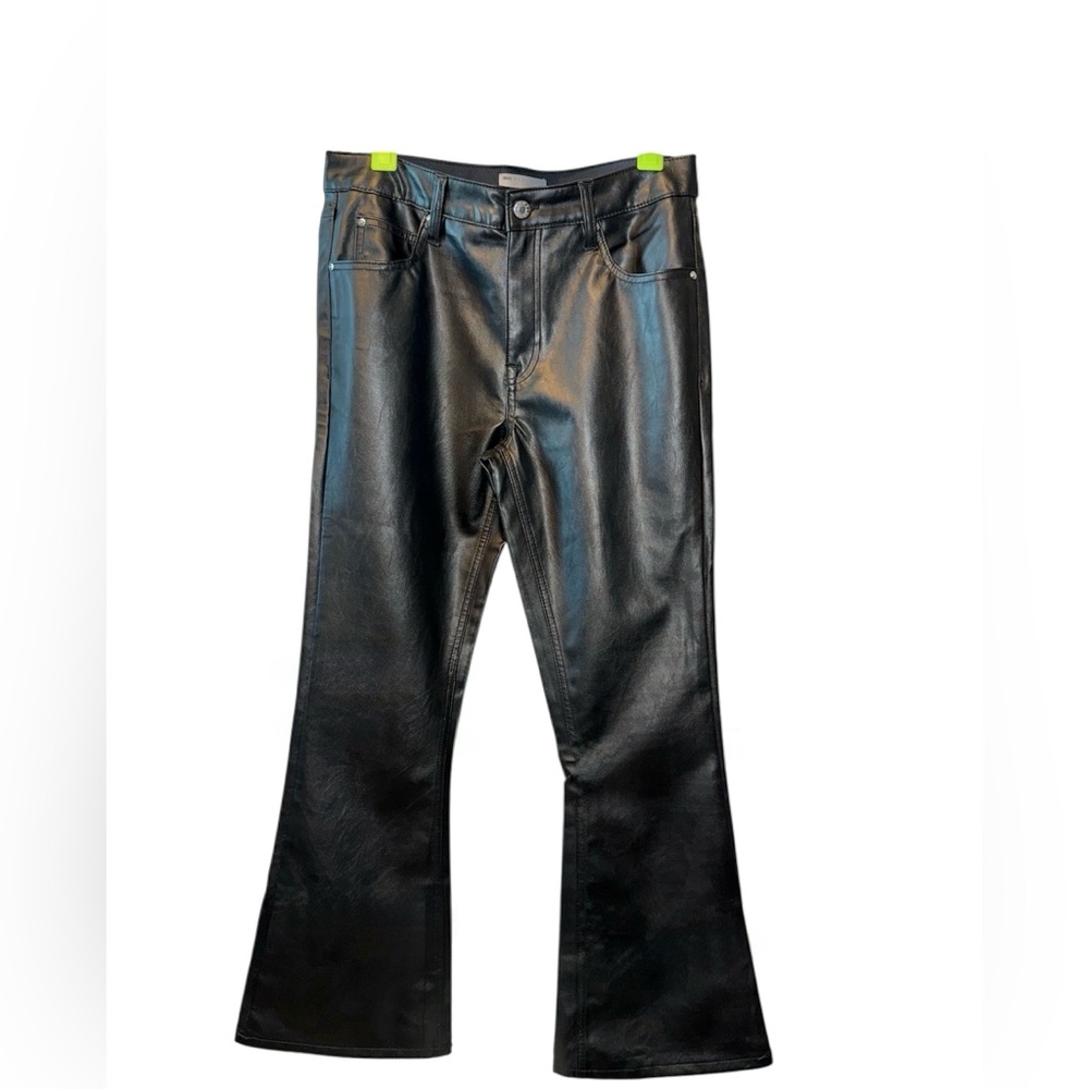 ASOS Design Faux Leather Flare Pants, Size 32 x 30, NWOT